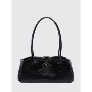 Courreges Shoulder Bag Woman Black